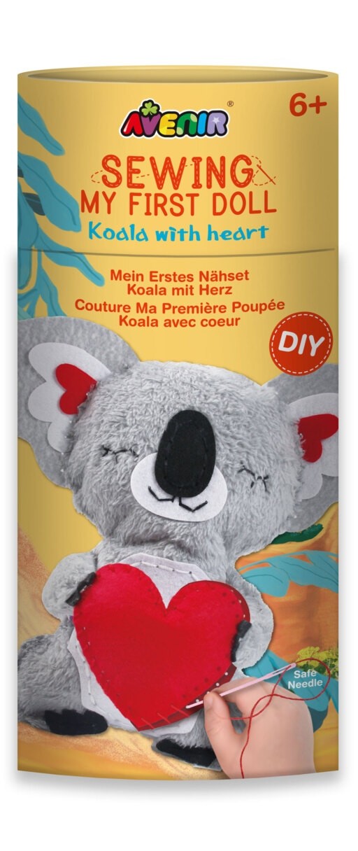 Moja prvá bábika, ktorú som šila - Koala